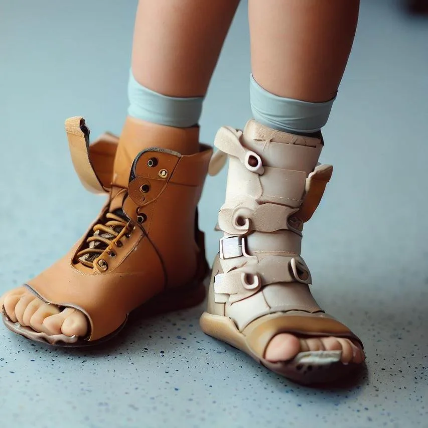 Protetika obuv pre deti